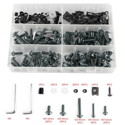 Fender Fastener Kit for Motorcycle Fairing (177x)