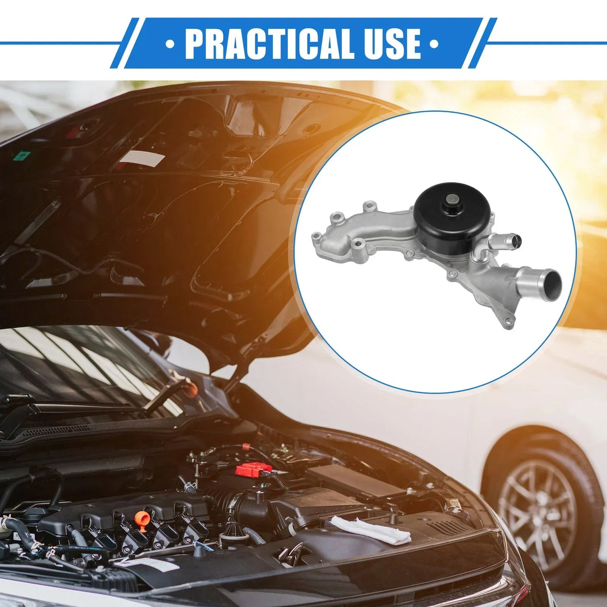 Engine Water Pump for V6 3.6L Chrysler 300 (2011-2015)