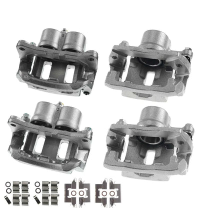 4 Brake Calipers with Mounting Bracket for Ford Edge 2007-2010