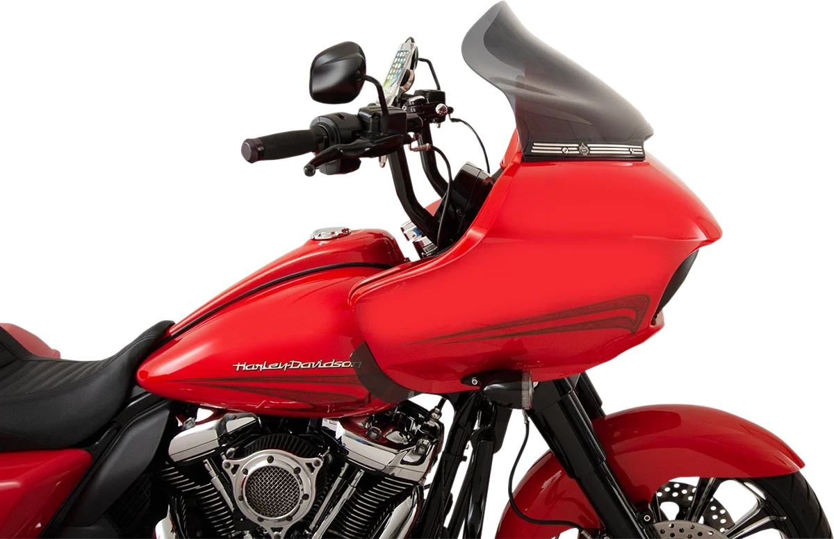 14" Windshield Dark Smoke Sport Flare for Harley Road Glide (2015–2023)
