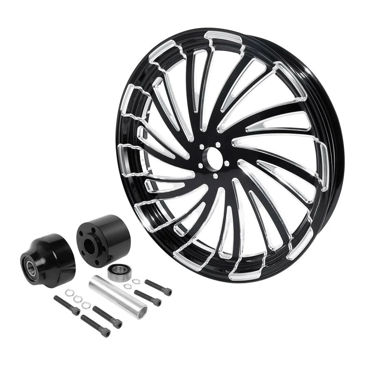 26" x 3.5" Front Wheel Rim & Single Disc Hub for Harley Street Glide (1997–2021)