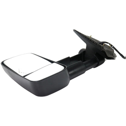 2007-2013 Chevy Silverado 1500 Left Manual Fold Towing Power Mirror