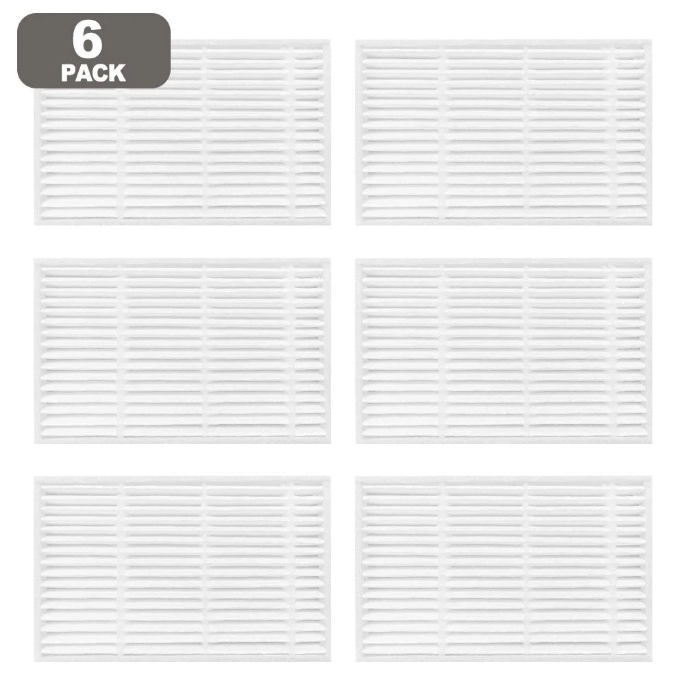 Filter Kit for Vyzzle D10 Robotic Vacuum Cleaner (6 Filters)