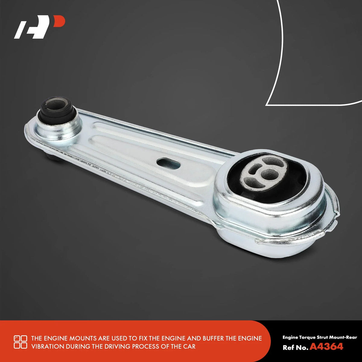 Pair of 2 Engine Torque Strut Mounts for 2014-2019 Nissan Rogue