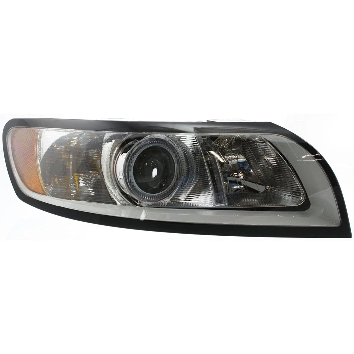 Headlight Set of 2 for Volvo S40 (2008–2011) with Bulb