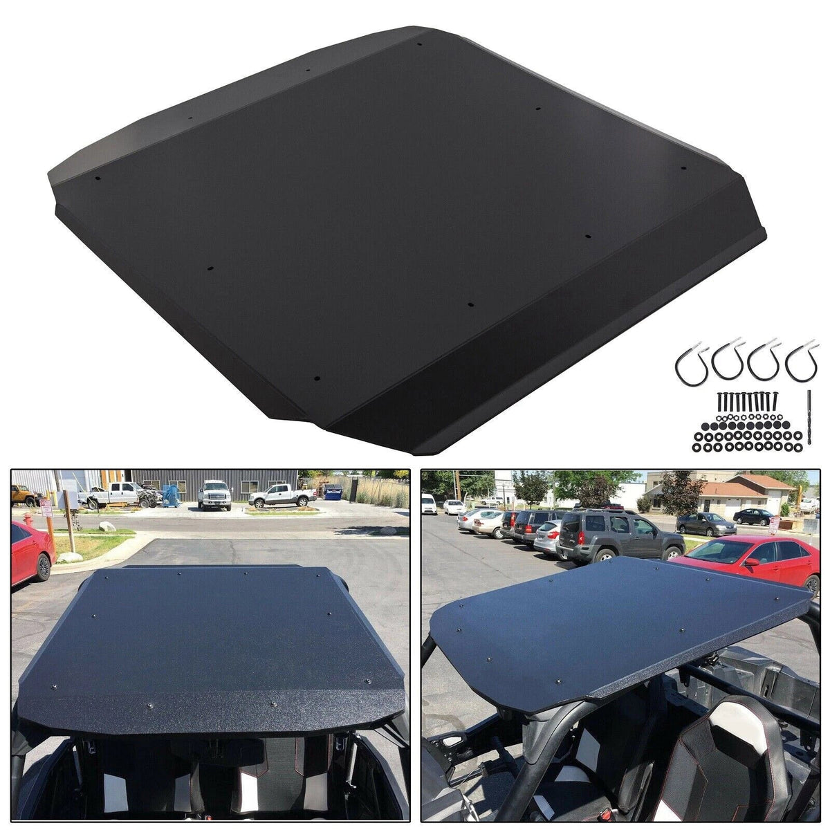 Thick 1/4" Hard Plastic Roof Top for Polaris RZR 900 S / RZR S 1000 (2014–2023)