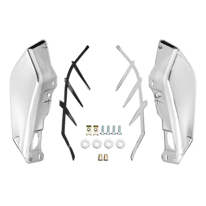 Chrome Air Deflector with Trims for Harley Touring Models 2009-2023