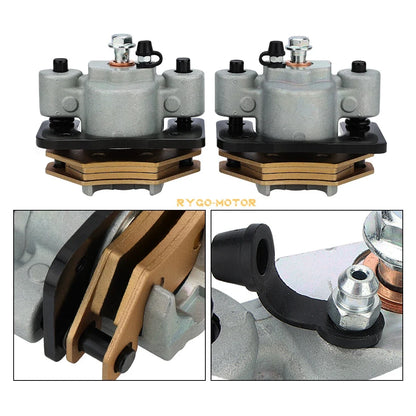 Left/Right Front Brake Caliper w/Pads for Arctic Cat ATV 650 (2004–2011)