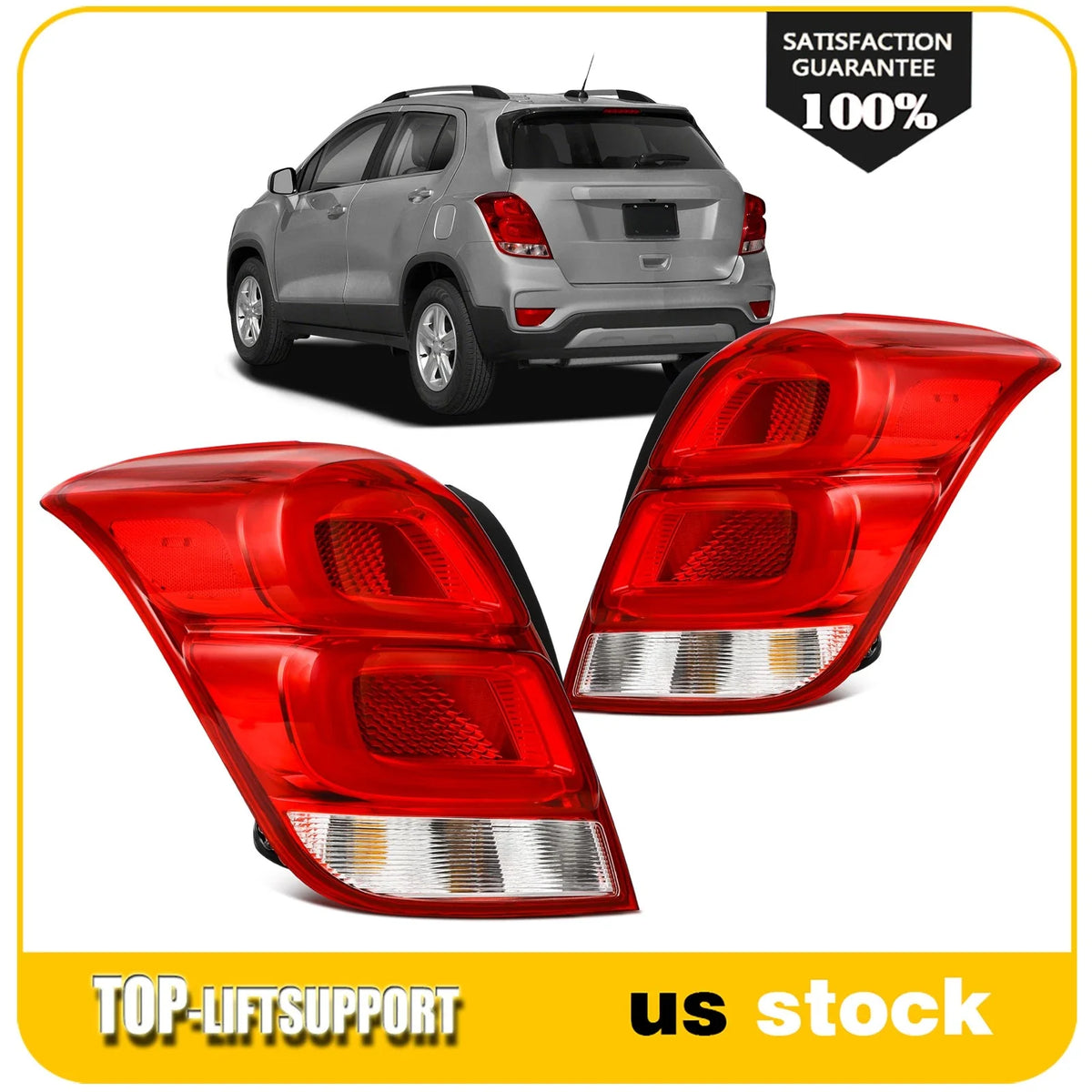 2X LED Tail Light Assembly for Chevrolet Trax (2017–2022)