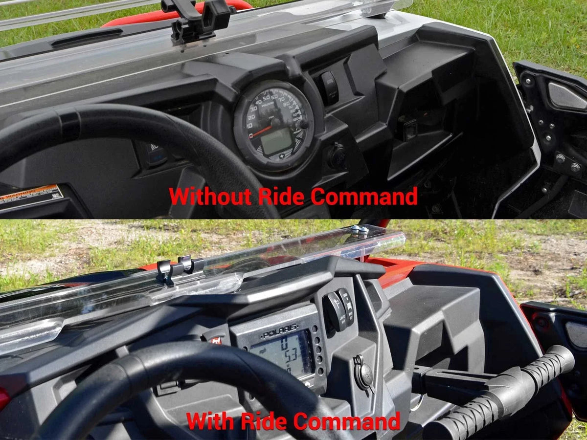 Scratch Resistant Flip Windshield for Polaris RZR 1000 (2014–2023)