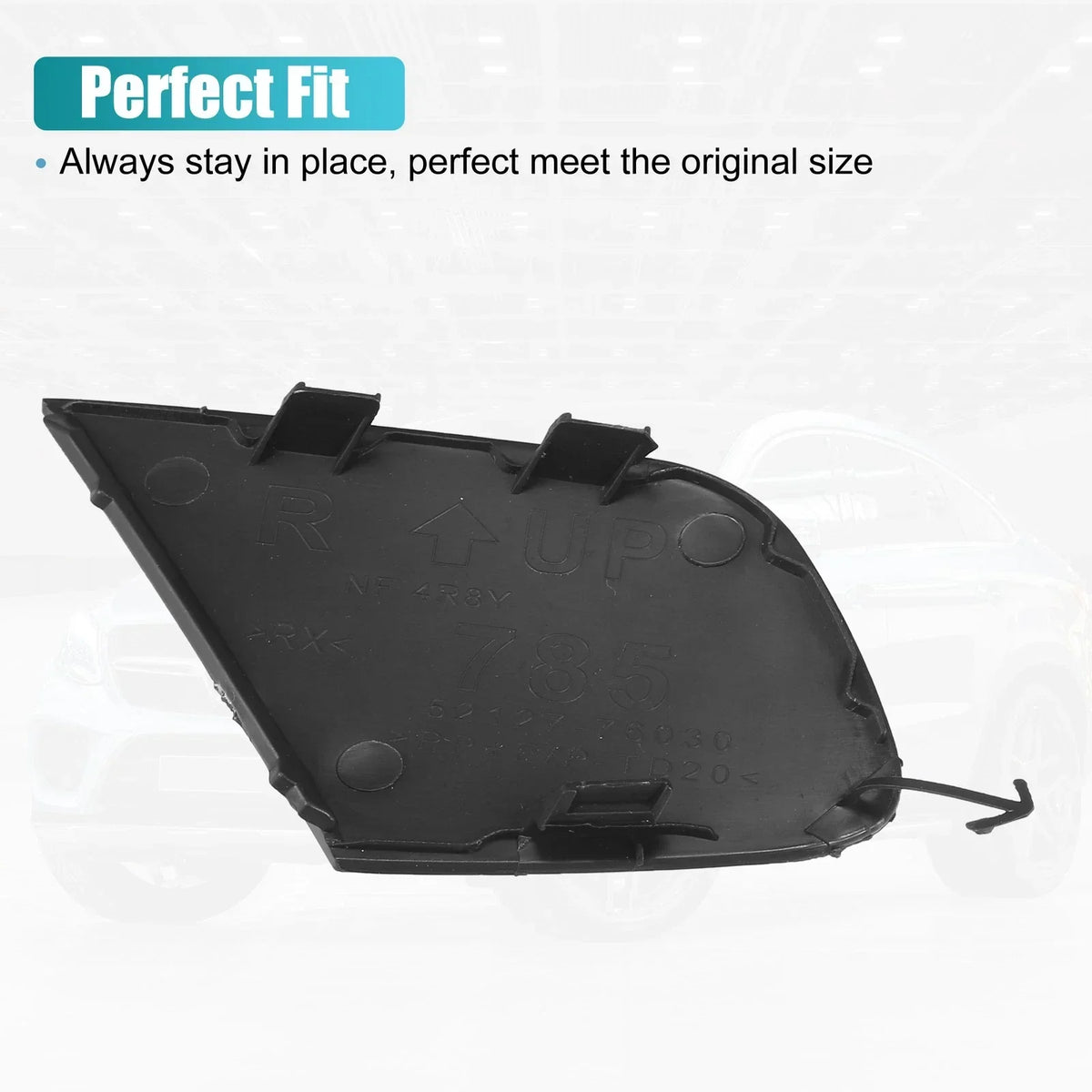 2 x Front Bumper Tow Hook Covers for Lexus CT200h (2011-2017)