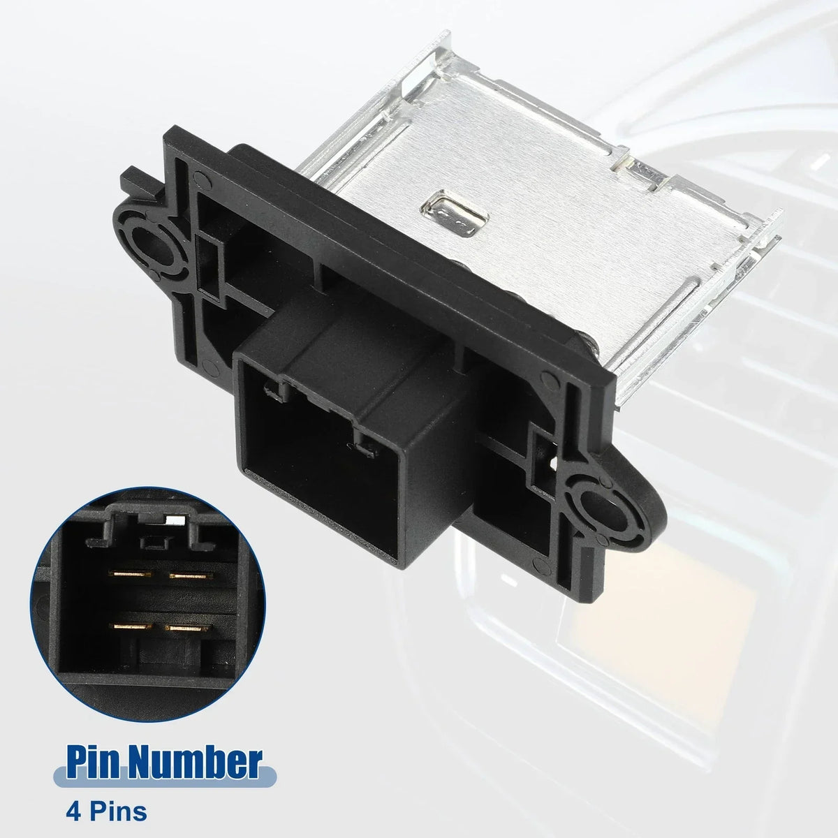 2007-2009 Dodge Nitro HVAC Blower Motor Resistor - Black