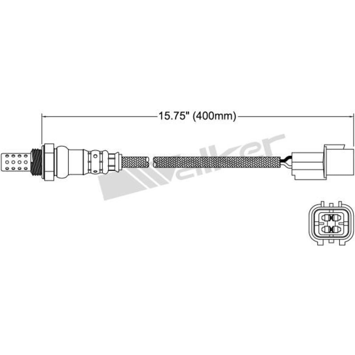 O2 Oxygen Sensor Downstream for Kia K900, Hyundai Equus (2015–2016)