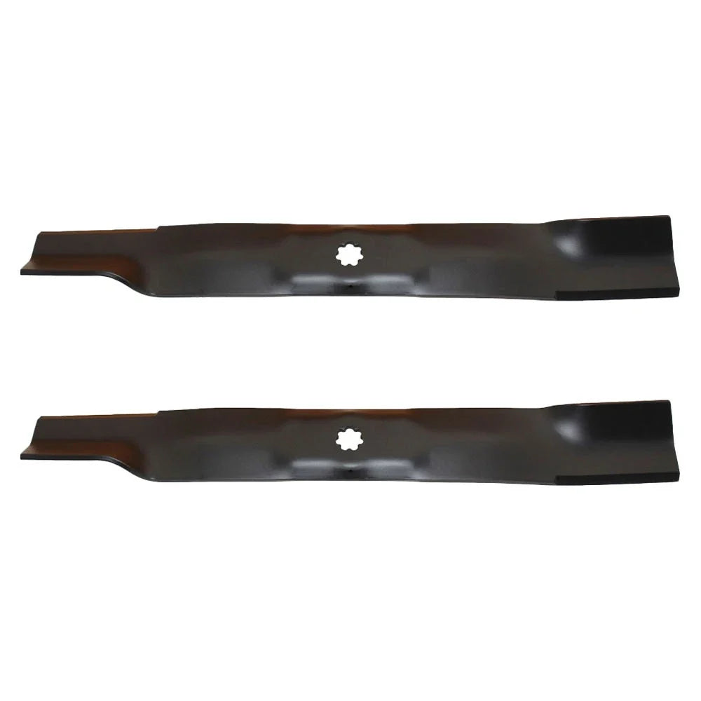 2 Bagging Blades 42" for John Deere X300 LA120 D110 (AM137327 AM141034)
