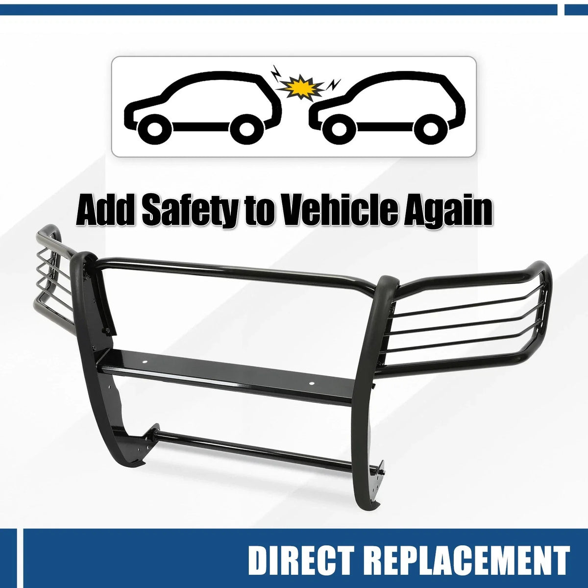 Reinforcement Brush Grille Guard for Toyota Tacoma 2005-2015