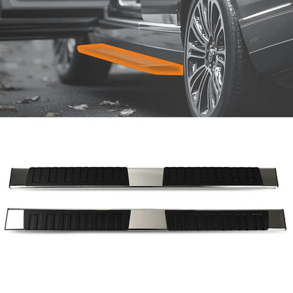 Set of 2 Side Step Bars for Chevy Silverado 1500 Double Cab (1999–2013) 500LBS