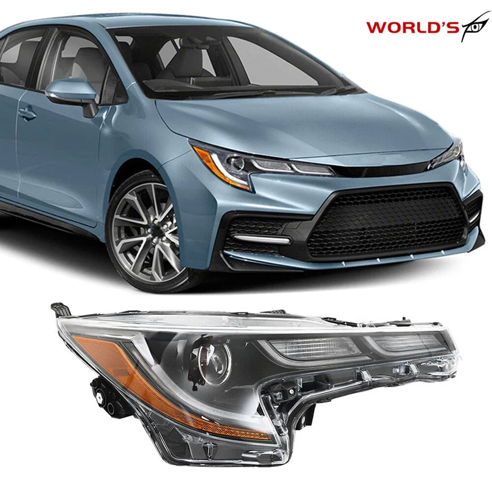 Passenger Side LED Headlight for Toyota Corolla (2020–2022)