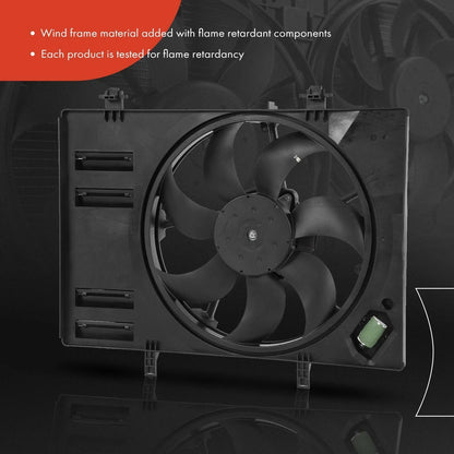 Shrouded Cooling Fan Assembly for Ford EcoSport 2018–2021