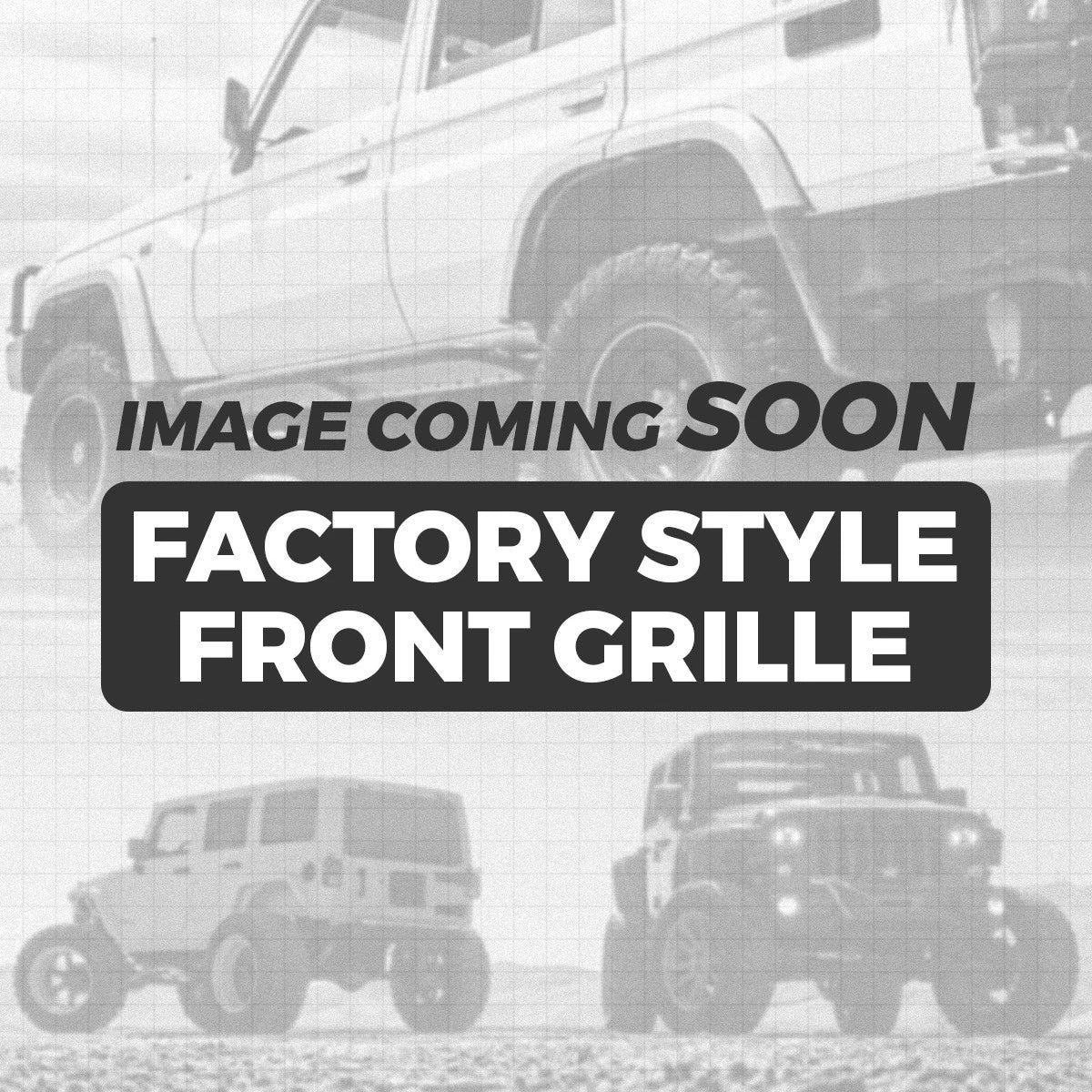 Front Grille for Toyota Sienna (2004–2005) OE Style Black w/ Badge Slot