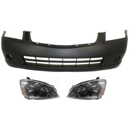 Headlight Kit for Nissan Altima (2005–2006) Driver & Passenger Side Halogen