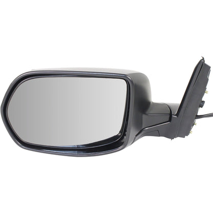 Manual Folding Left Power Mirror for Honda CR-V 2007-2011 Heated Black