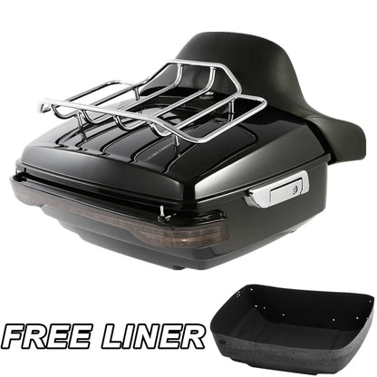 LED Backrest Rack for Touring Models (Harley Glide 2014-2025)