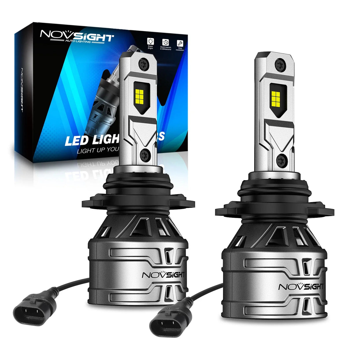 Combo LED Headlight Bulbs 9005 H11 - 4 Pack