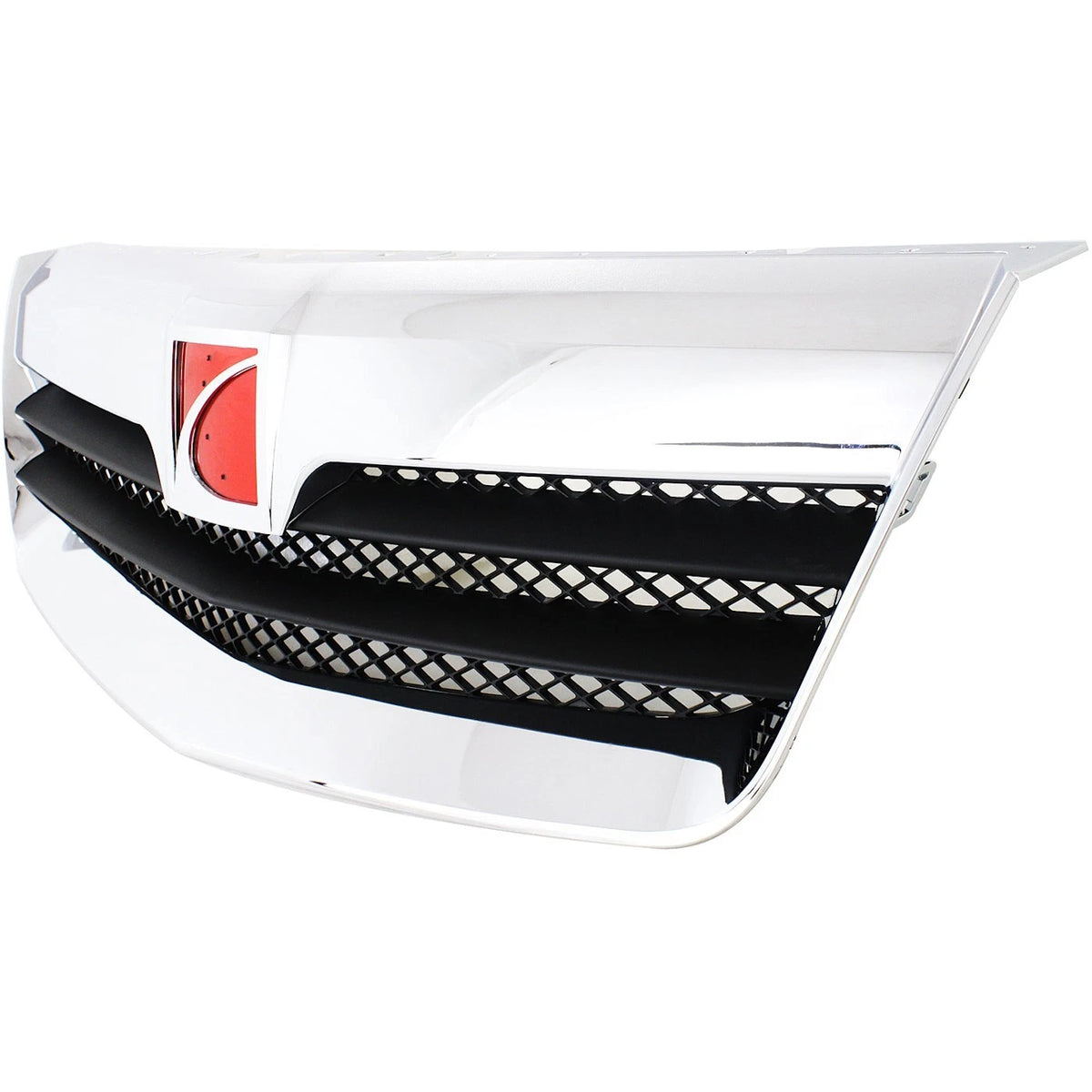 Grille for Saturn Outlook (2007–2010) Chrome Shell w/ Black Insert