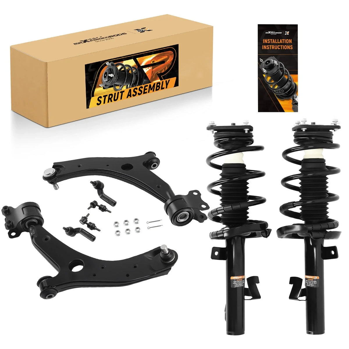 Front Strut with Control Arms Ball Joint Kit for Mazda 5 (2006–2010)