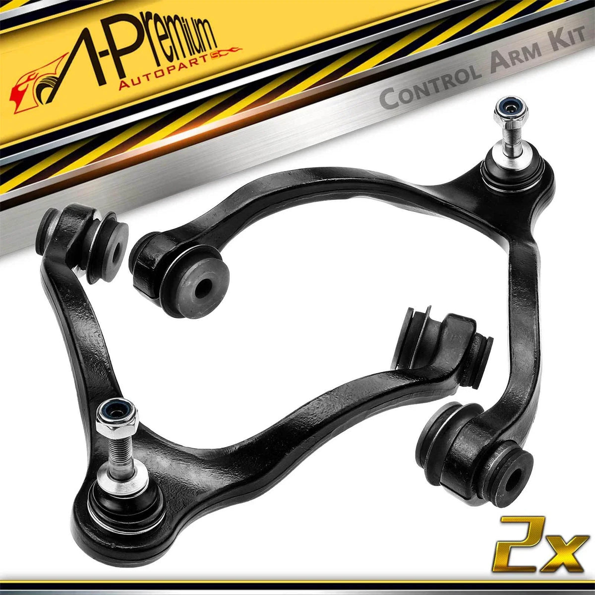 2X Front Upper Control Arm with Ball Joint for Lincoln Town Car