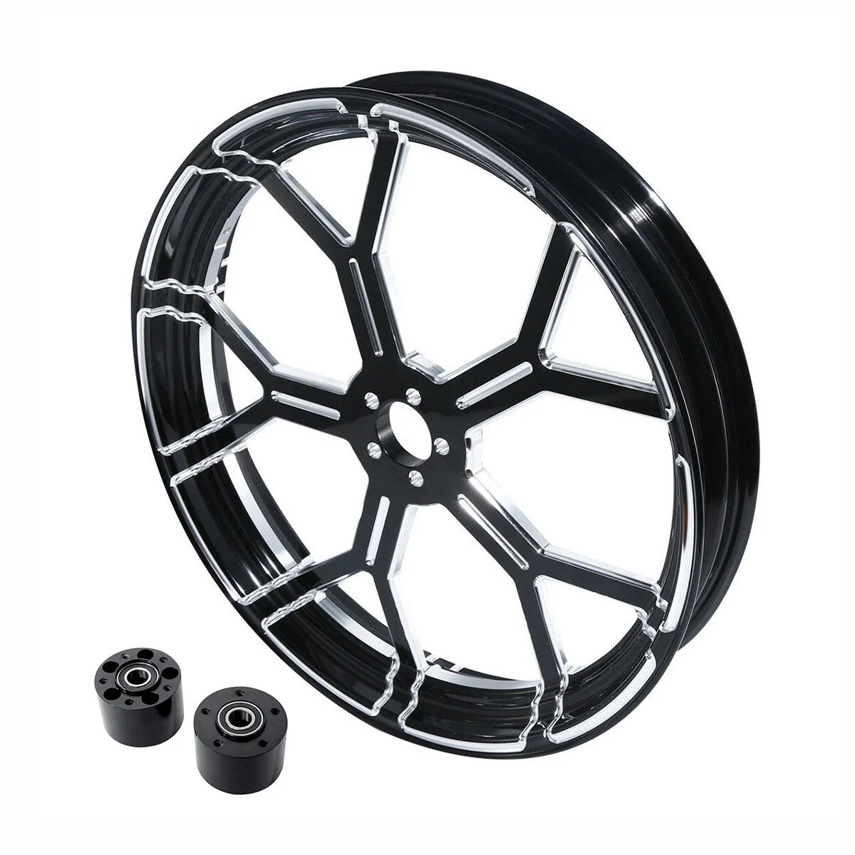 26" Front Wheel Rim for Harley Touring Glide (2008–2025) - Dual Disc Hub & Fender
