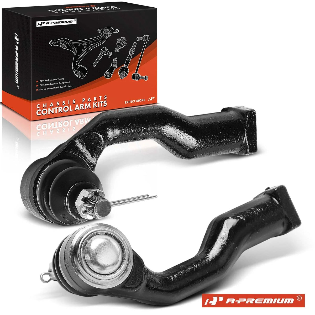 2X Front Inner Steering Tie Rod End for Kia Sportage (1995–2002)