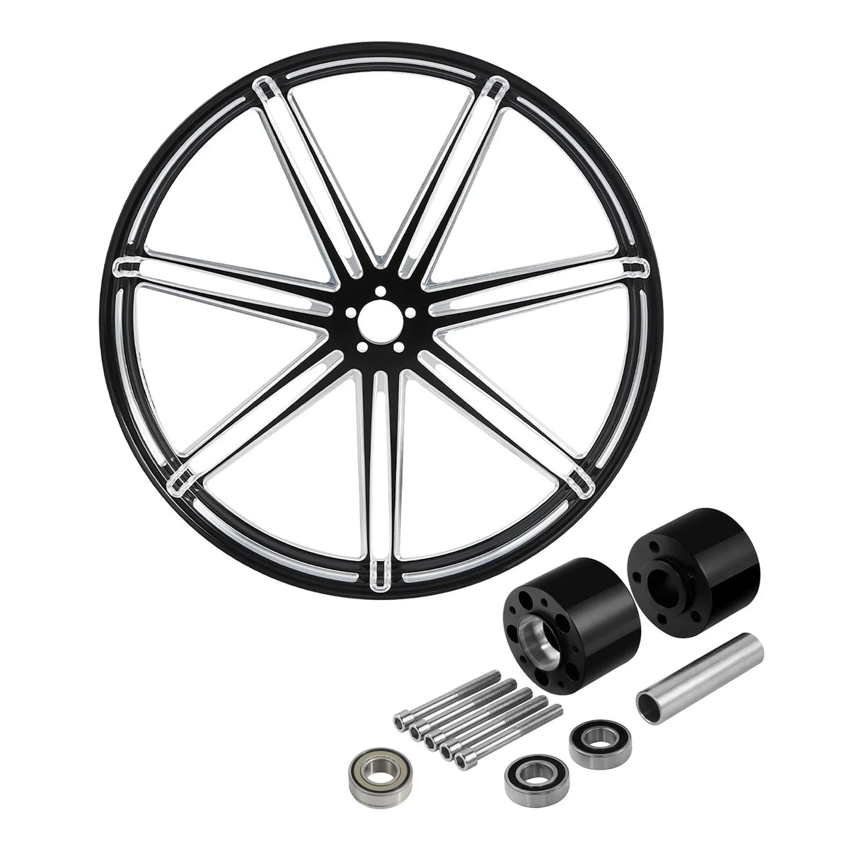 Front Wheel Rim 26" Dual Disc Hub for Harley Street 2008–2025