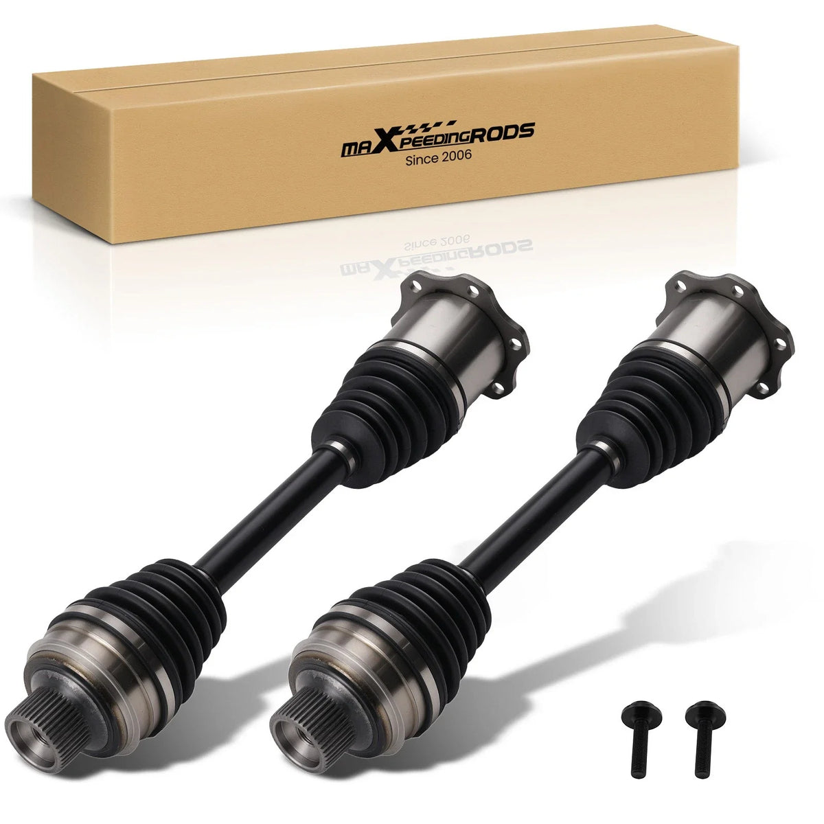 Set of 2 CV Axle Assemblies for Audi (2012–2017)