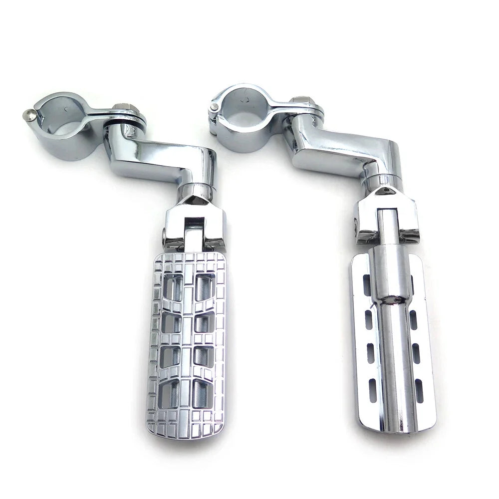 Highway Foot Peg Clamp Kit 1.25" CNC Dominator for Harley Road Glide 2015-2023