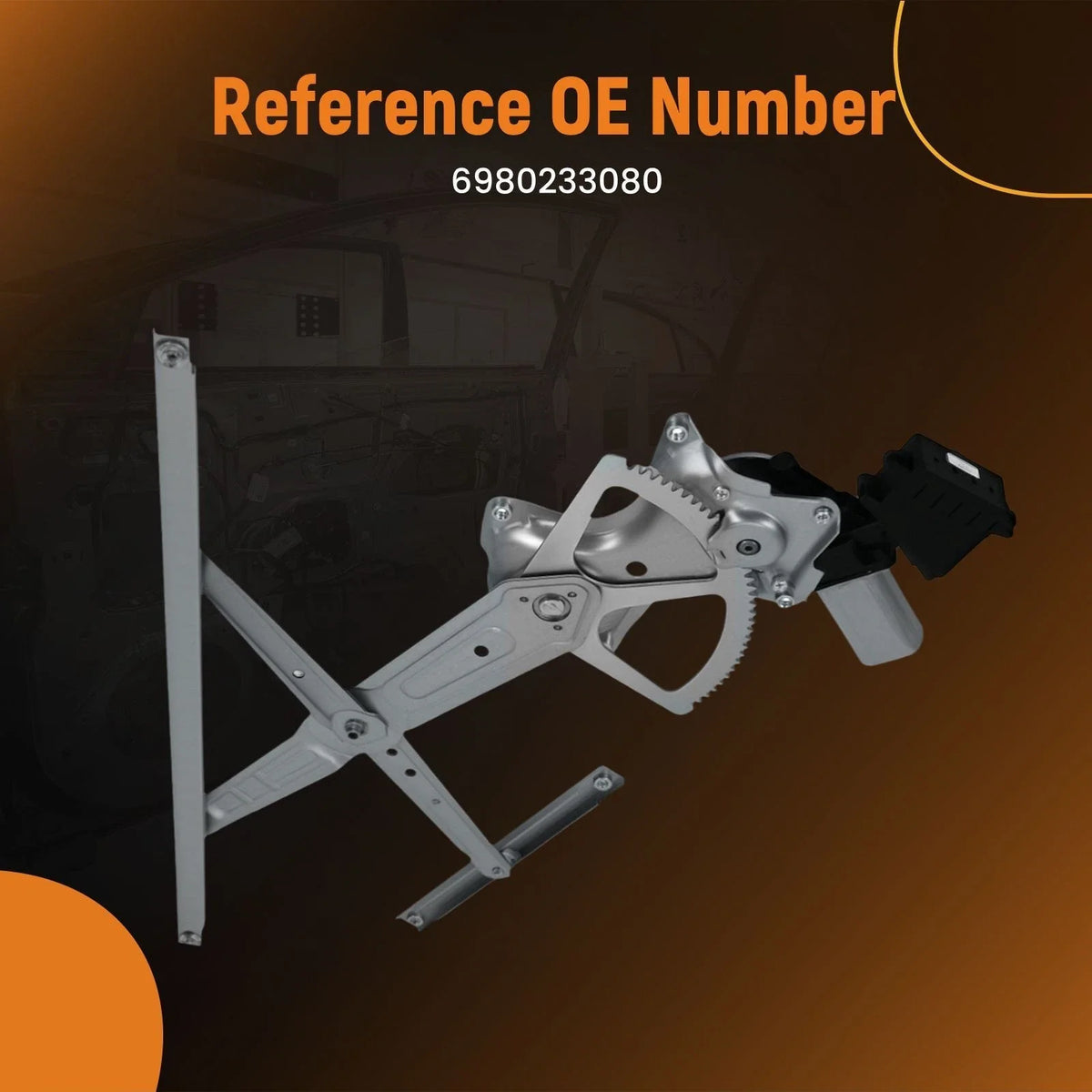 Front Left Power Window Regulator Motor for Lexus ES350 (2007–2012)