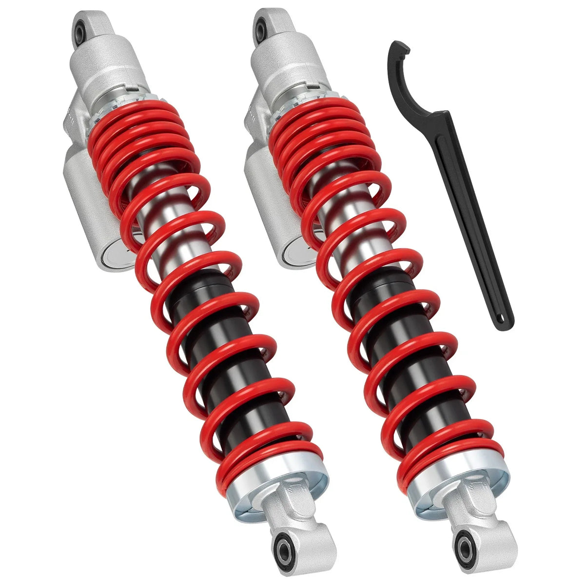Adjustable Tool & 2pcs Front Shocks for Suzuki Z400 Quadsport 2003-2014