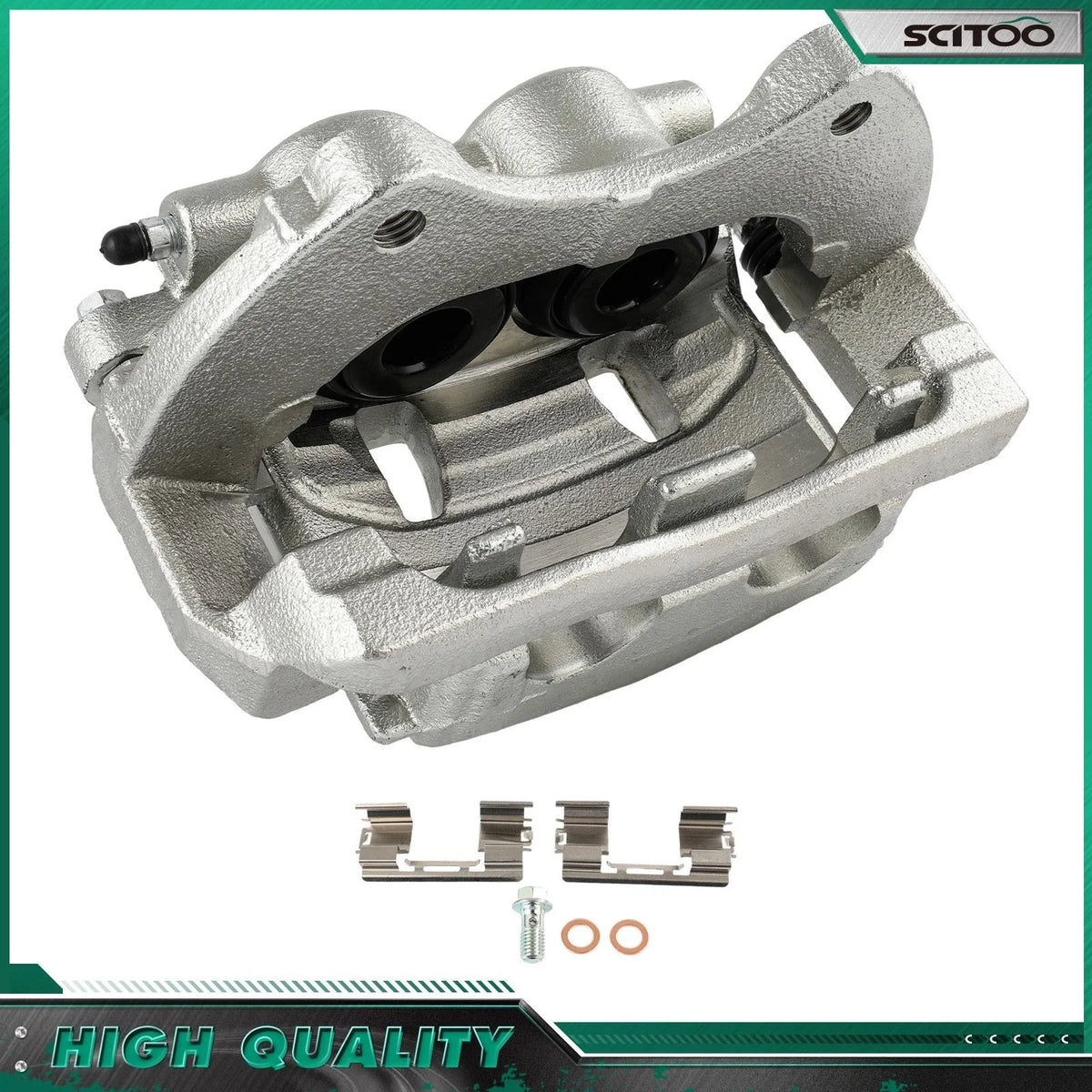 Front Left Brake Caliper w/ Bracket for Cadillac SRX (2010–2016)