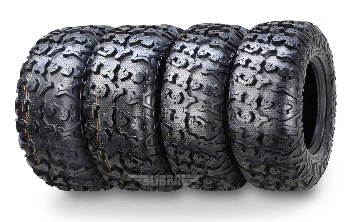 Set of 4 8PR ATV Tires 25x8-12 25x10-12 for Bennche Spire 800 (2010–2014)