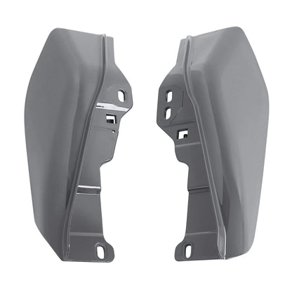 Mid Frame Air Deflectors in Gunship Gray for 2018 CVO Street Glide