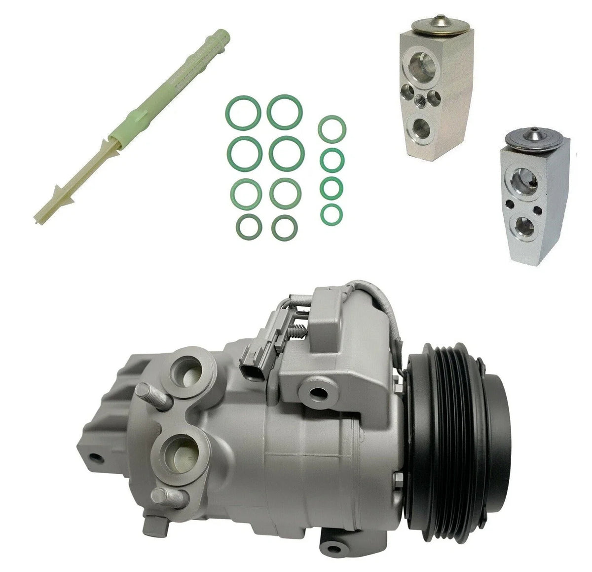 A C Compressor Kit Heavy Duty for Lincoln Navigator 3.5L Turbo (2017)