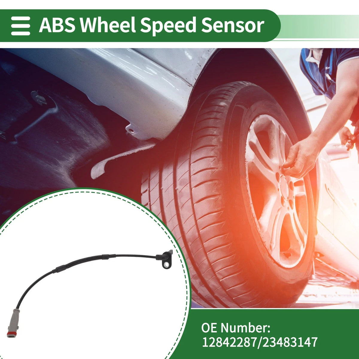 ABS Wheel Speed Sensor No. 12842287 for Buick Regal (2011–2013)