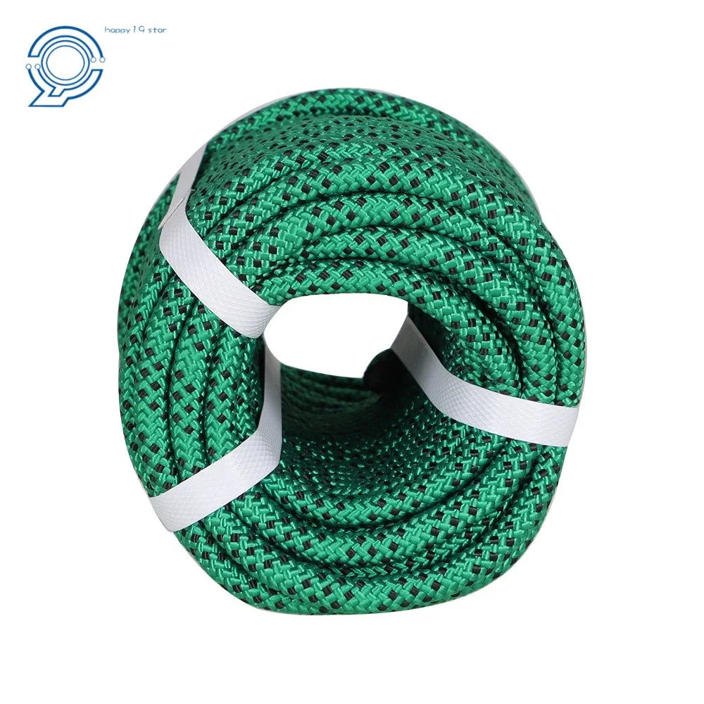 3/8" Braided Pulling Rope for Heavy-Duty Use (100')