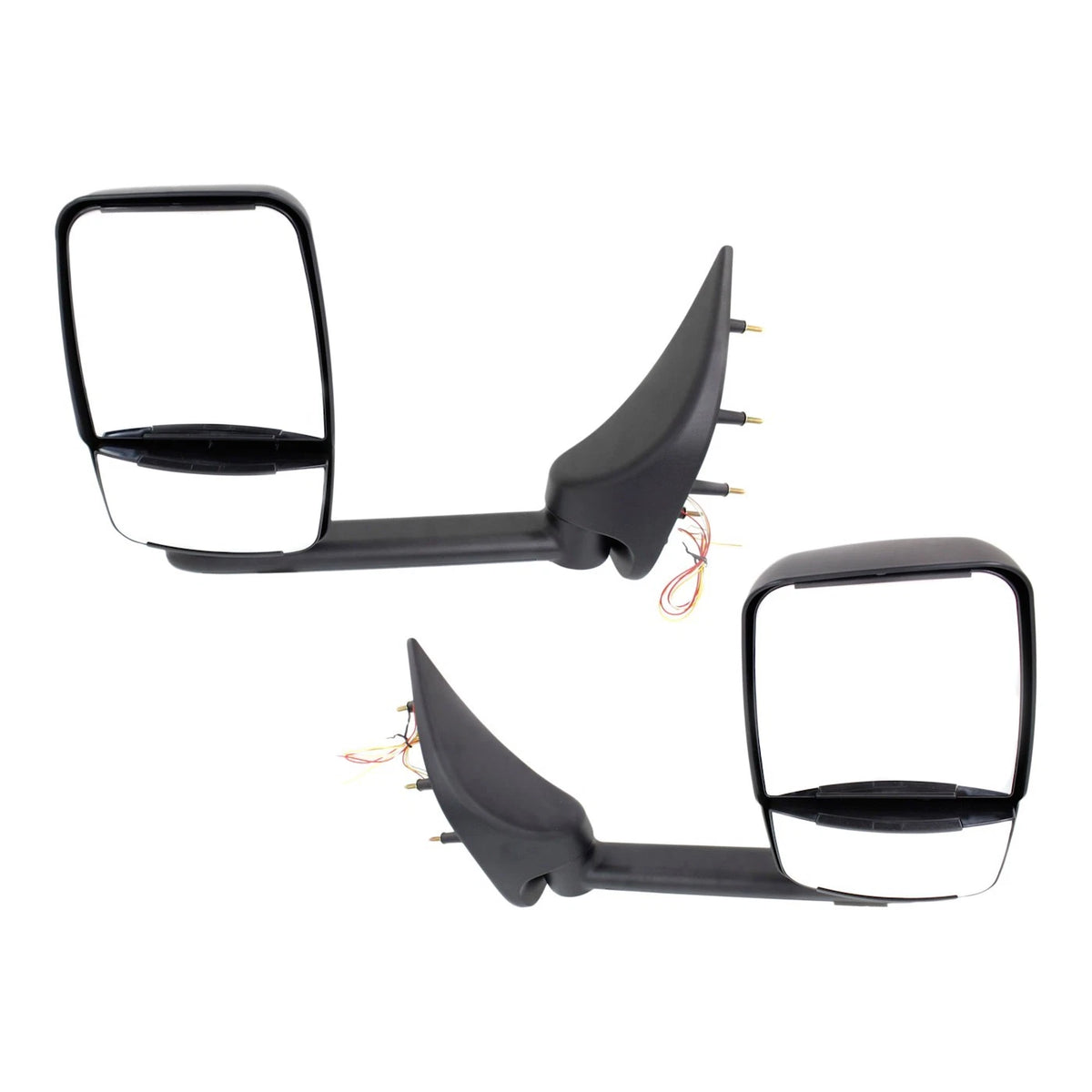 Mirror Set for 2003-2005 Ford E-150 Club Wagon with Signal Light