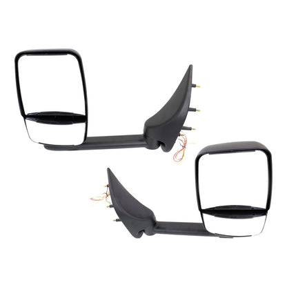 Mirror Set for 2003-2005 Ford E-150 Club Wagon with Signal Light