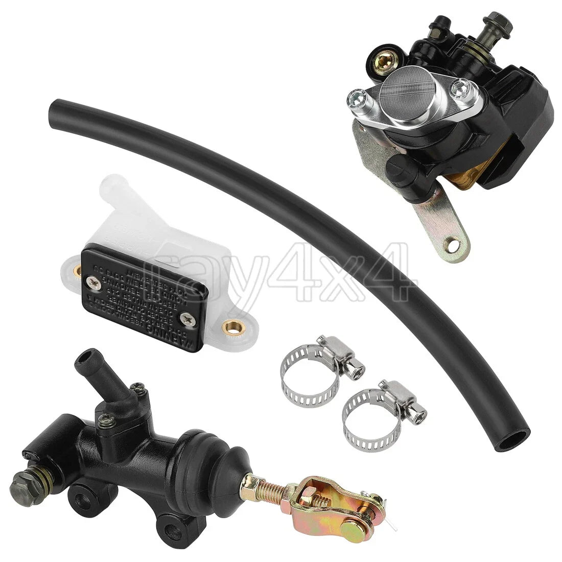 Rear Caliper & Brake Master Cylinder Assy for Honda ATC200X 1983-1985