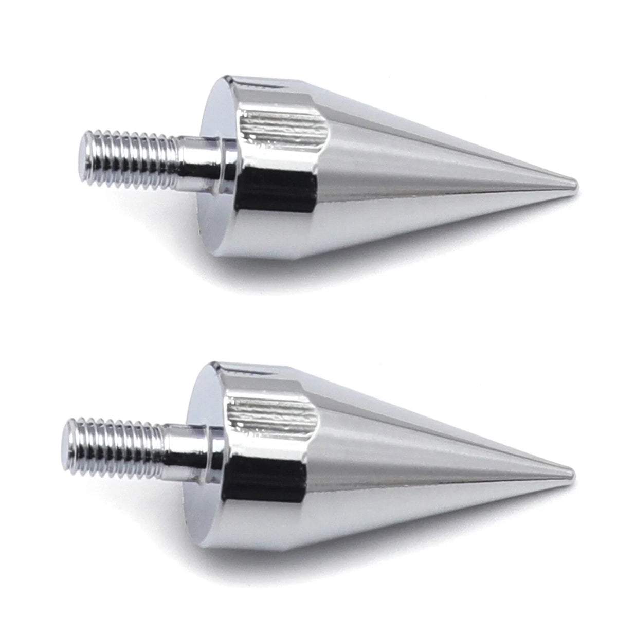 Chrome Spike Bolts 2PC Set for Universal Motorcycle Windscreen Fairings
