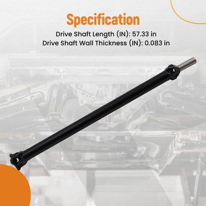 Rear Propeller Shaft for Ford F-150 (1991–1996) 4WD E4OD Auto