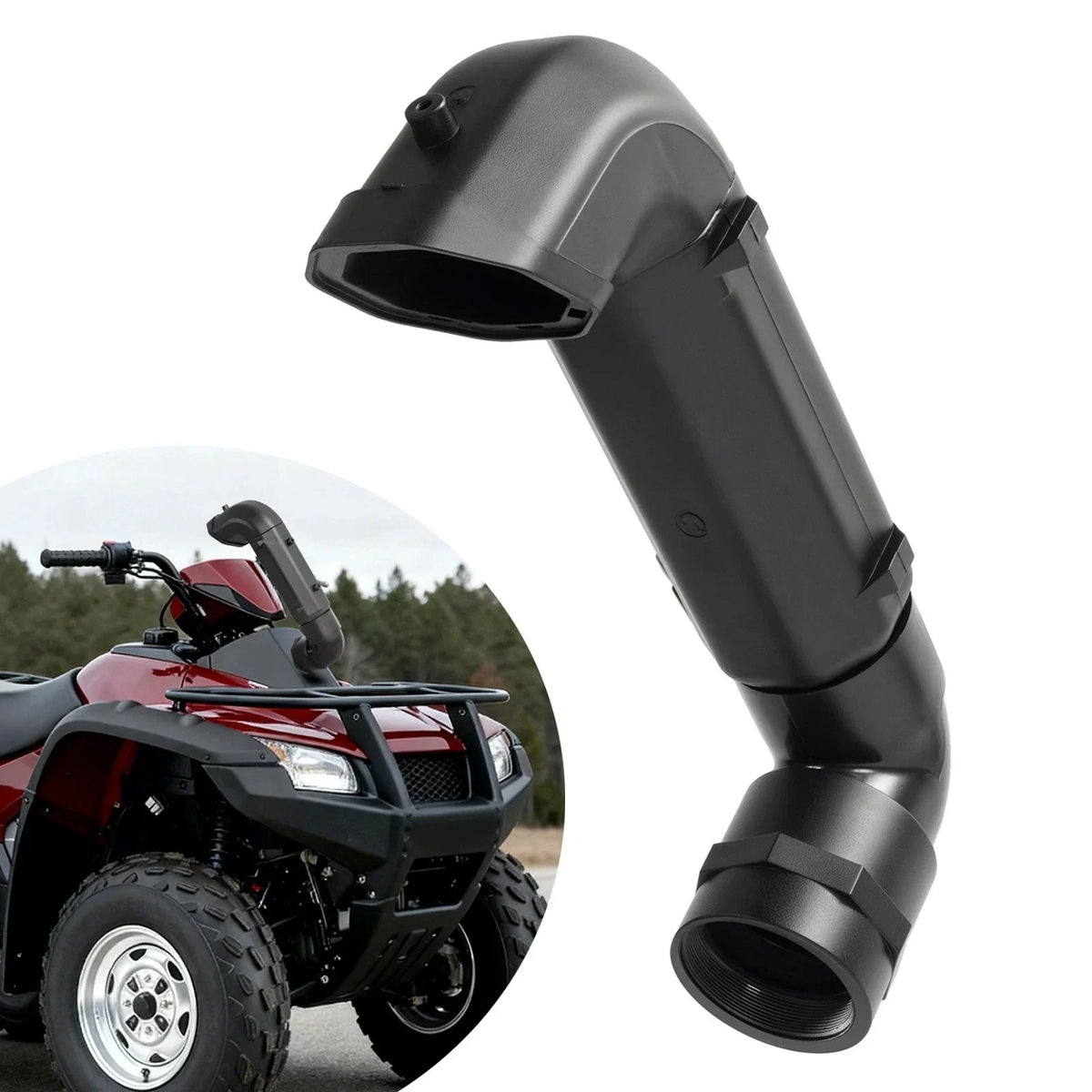 Painted Snorkel Kit for Honda Rincon 650 680 4X4 2003-2023 - Clamp On