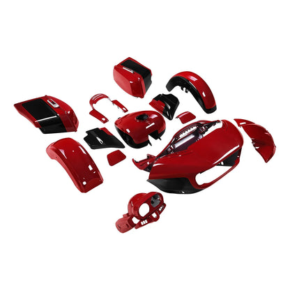 Fairings Kit for Harley Road Glide Special (2015–2024) Billiard Red/Vivid Black